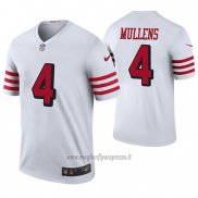 Maglia NFL Legend San Francisco 49ers Nick Mullens Bianco Color Rush