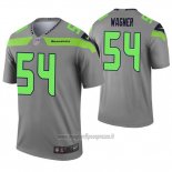 Maglia NFL Legend Seattle Seahawks 54 Bobby Wagner Inverted Grigio