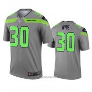 Maglia NFL Legend Seattle Seahawks Carlos Hyde Inverted Grigio