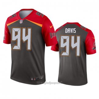 Maglia NFL Legend Tampa Bay Buccaneers Khalil Davis Inverted Grigio