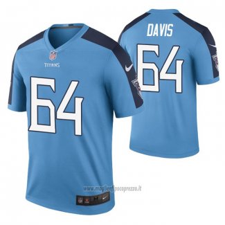 Maglia NFL Legend Tennessee Titans Nate Davis Color Rush Blu