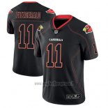 Maglia NFL Limited Arizona Cardinals Larry Fitzgerald Nero Color Rush 2018 Lights Out