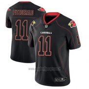 Maglia NFL Limited Arizona Cardinals Larry Fitzgerald Nero Color Rush 2018 Lights Out
