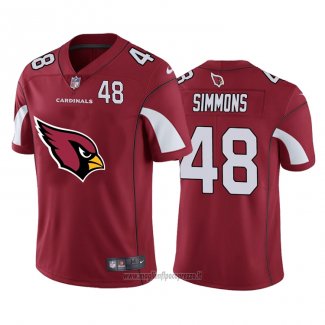 Maglia NFL Limited Arizona Cardinals Simmons Big Logo Number Rosso
