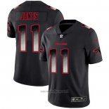 Maglia NFL Limited Atlanta Falcons Jones Smoke Fashion Nero