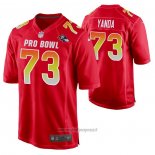 Maglia NFL Limited Baltimore Ravens Marshal Yanda 2019 Pro Bowl Rosso