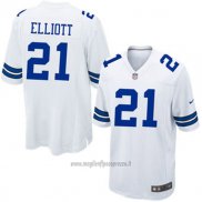 Maglia NFL Limited Bambino Dallas Cowboys 21 Elliott Bianco