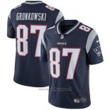 Maglia NFL Limited Bambino New England Patriots 87 Gronkowski Blu