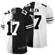 Maglia NFL Limited Buffalo Bills Allen White Black Split