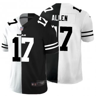 Maglia NFL Limited Buffalo Bills Allen White Black Split