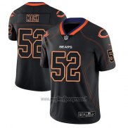 Maglia NFL Limited Chicago Bears Khalil Mack Nero Color Rush 2018 Lights Out