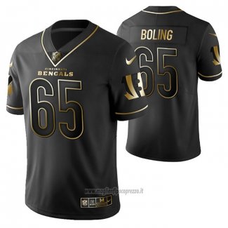 Maglia NFL Limited Cincinnati Bengals Clint Boling Golden Edition Nero