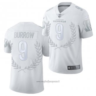 Maglia NFL Limited Cincinnati Bengals Joe Burrow MVP Bianco