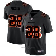 Maglia NFL Limited Cincinnati Bengals Mixon Logo Dual Overlap Nero