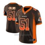 Maglia NFL Limited Cleveland Browns Jamie Collins Marrone 2018 Rush Drift Fashion
