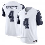 Maglia NFL Limited Dallas Cowboys Dak Prescott Vapor F.u.s.e. Bianco