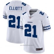 Maglia NFL Limited Dallas Cowboys Elliott Team Logo Fashion Bianco