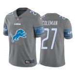 Maglia NFL Limited Detroit Lions Colwman Big Logo Grigio