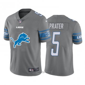 Maglia NFL Limited Detroit Lions Prater Big Logo Grigio
