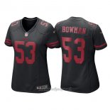Maglia NFL Limited Donna San Francisco 49ers 53 Bowman Nero