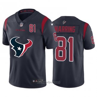 Maglia NFL Limited Houston Texans Kahale Warring Big Logo Number Blu