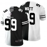 Maglia NFL Limited Houston Texans Watt White Black Split