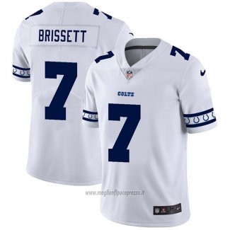 Maglia NFL Limited Indianapolis Colts Brissett Team Logo Fashion Bianco