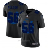 Maglia NFL Limited Indianapolis Colts Nelson Logo Dual Overlap Nero