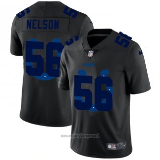 Maglia NFL Limited Indianapolis Colts Nelson Logo Dual Overlap Nero