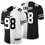 Maglia NFL Limited Las Vegas Raiders Crosby Black White Split
