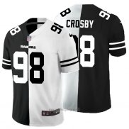 Maglia NFL Limited Las Vegas Raiders Crosby Black White Split
