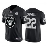 Maglia NFL Limited Las Vegas Raiders Crowell Big Logo Number Nero