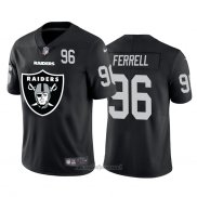 Maglia NFL Limited Las Vegas Raiders Ferrell Big Logo Number Nero