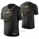 Maglia NFL Limited Las Vegas Raiders Jared Cook Golden Edition Nero