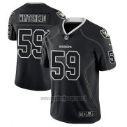 Maglia NFL Limited Las Vegas Raiders Tahir Whitehead Nero Color Rush 2018 Lights Out