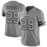 Maglia NFL Limited Miami Dolphins Fitzpatrick Team Logo Gridiron Grigio