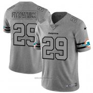 Maglia NFL Limited Miami Dolphins Fitzpatrick Team Logo Gridiron Grigio