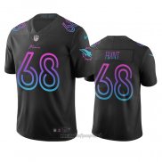 Maglia NFL Limited Miami Dolphins Robert Hunt Citta Edition Nero