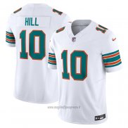 Maglia NFL Limited Miami Dolphins Tyreek Hill Vapor F.U.S.E. Bianco2