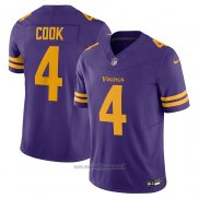 Maglia NFL Limited Minnesota Vikings Dalvin Cook Vapor F.u.s.e. Viola