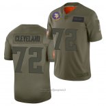 Maglia NFL Limited Minnesota Vikings Ezra Cleveland 2019 Salute To Service Verde