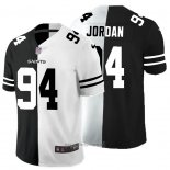 Maglia NFL Limited New Orleans Saints Jordan Black White Split