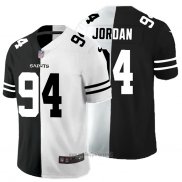 Maglia NFL Limited New Orleans Saints Jordan Black White Split