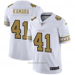 Maglia NFL Limited New Orleans Saints Kamara Team Logo Fashion Bianco