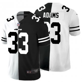 Maglia NFL Limited New York Jets Adams White Black Split