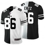 Maglia NFL Limited Philadelphia Eagles Ertz Black White Split