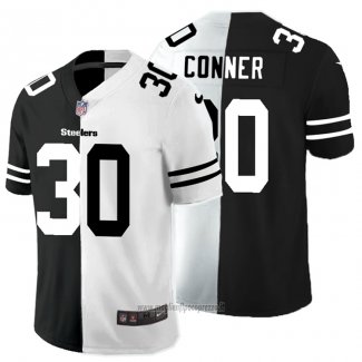 Maglia NFL Limited Pittsburgh Steelers Conner Black White Split