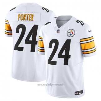 Maglia NFL Limited Pittsburgh Steelers Joey Porter JR. Vapor F.U.S.E. Bianco
