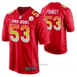 Maglia NFL Limited Pittsburgh Steelers Maurkice Pouncey 2019 Pro Bowl Rosso