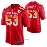 Maglia NFL Limited Pittsburgh Steelers Maurkice Pouncey 2019 Pro Bowl Rosso